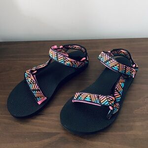 Teva Brand Colorful Patterned Women's Sandals
